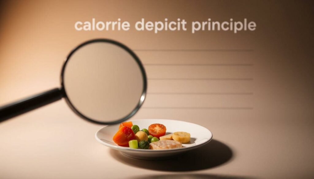 calorie deficit principle