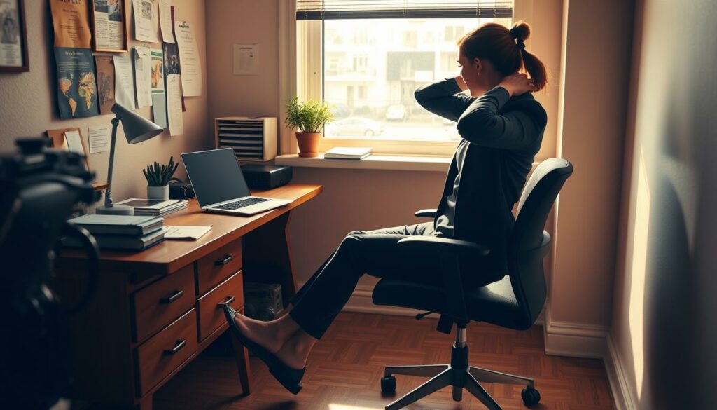 desk-based exercises