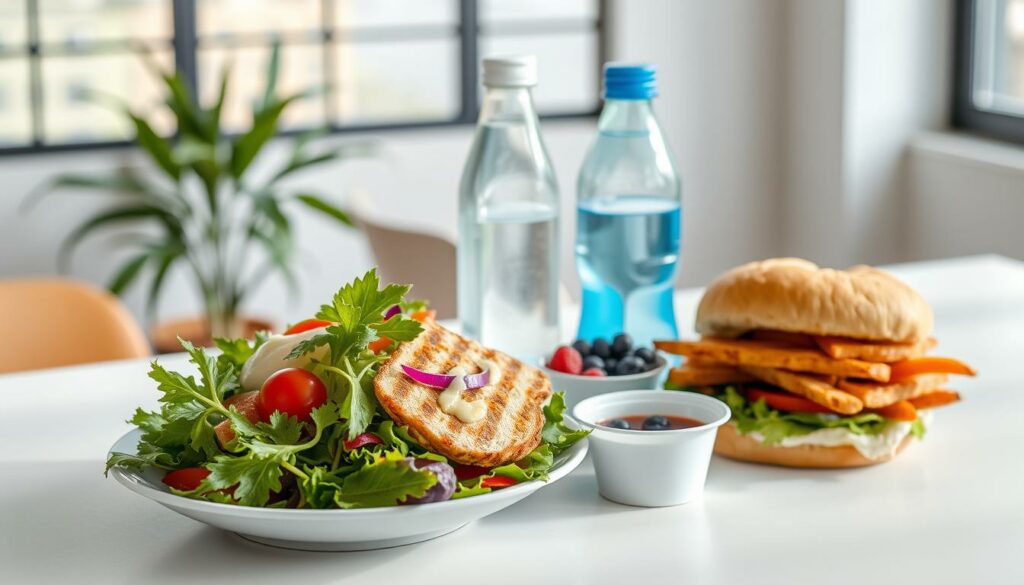 nutritional balance in fast food